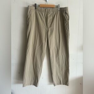 Arnold Palmer 40W x 30L Men's Tan Casual Pants, 100% Cotton, khaki cargo